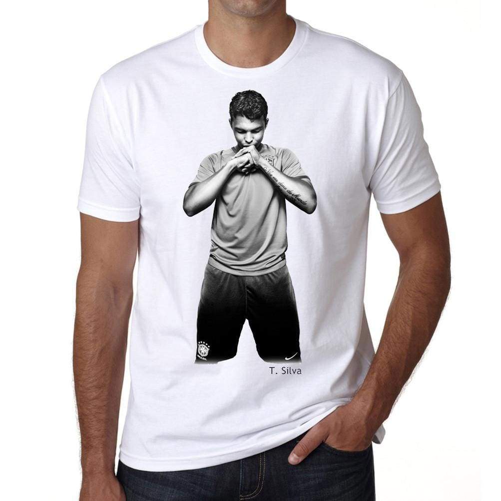 Thiago Silva T-shirt for mens, short sleeve, cotton tshirt, men t shirt 00034 - Leighanna