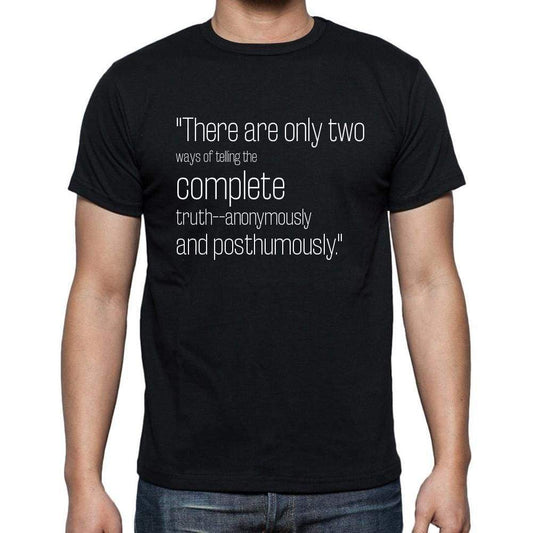 Thomas Sowell Quote T Shirts There Are Only Two Ways T Shirts Men Black - Casual