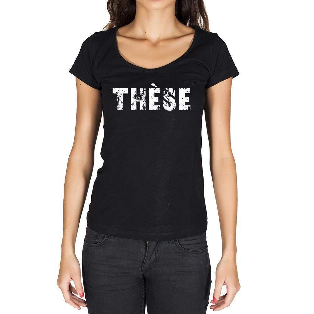 Thse French Dictionary Womens Short Sleeve Round Neck T-Shirt 00010 - Casual
