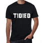 Tidied Mens Vintage T Shirt Black Birthday Gift 00554 - Black / Xs - Casual