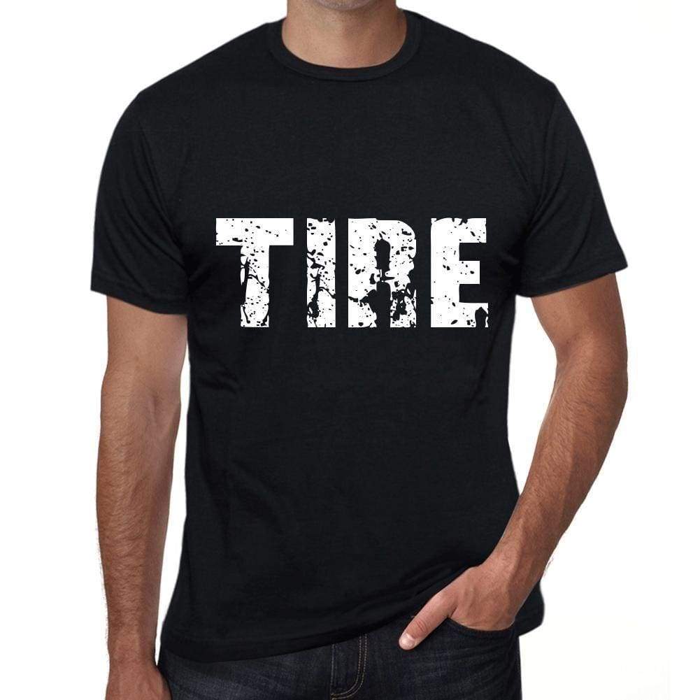 Tire Mens Retro T Shirt Black Birthday Gift 00546 - Black / Xs - Casual