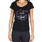 Town Is Good Womens T-Shirt Black Birthday Gift 00485 - Black / Xs - Casual