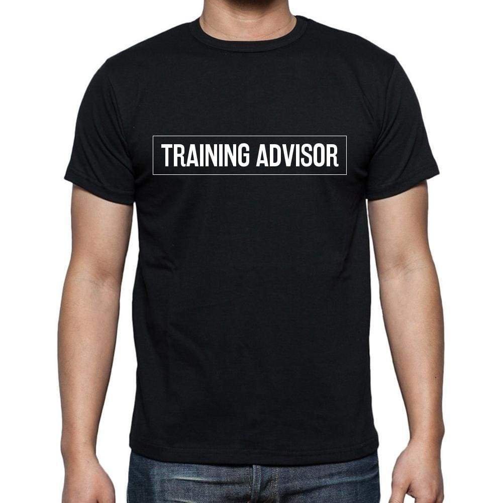 Training Advisor T Shirt Mens T-Shirt Occupation S Size Black Cotton - T-Shirt
