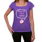 Trust Me Im A Courier Womens T Shirt Purple Birthday Gift 00545 - Purple / Xs - Casual