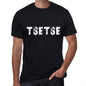 Tsetse Mens Vintage T Shirt Black Birthday Gift 00554 - Black / Xs - Casual