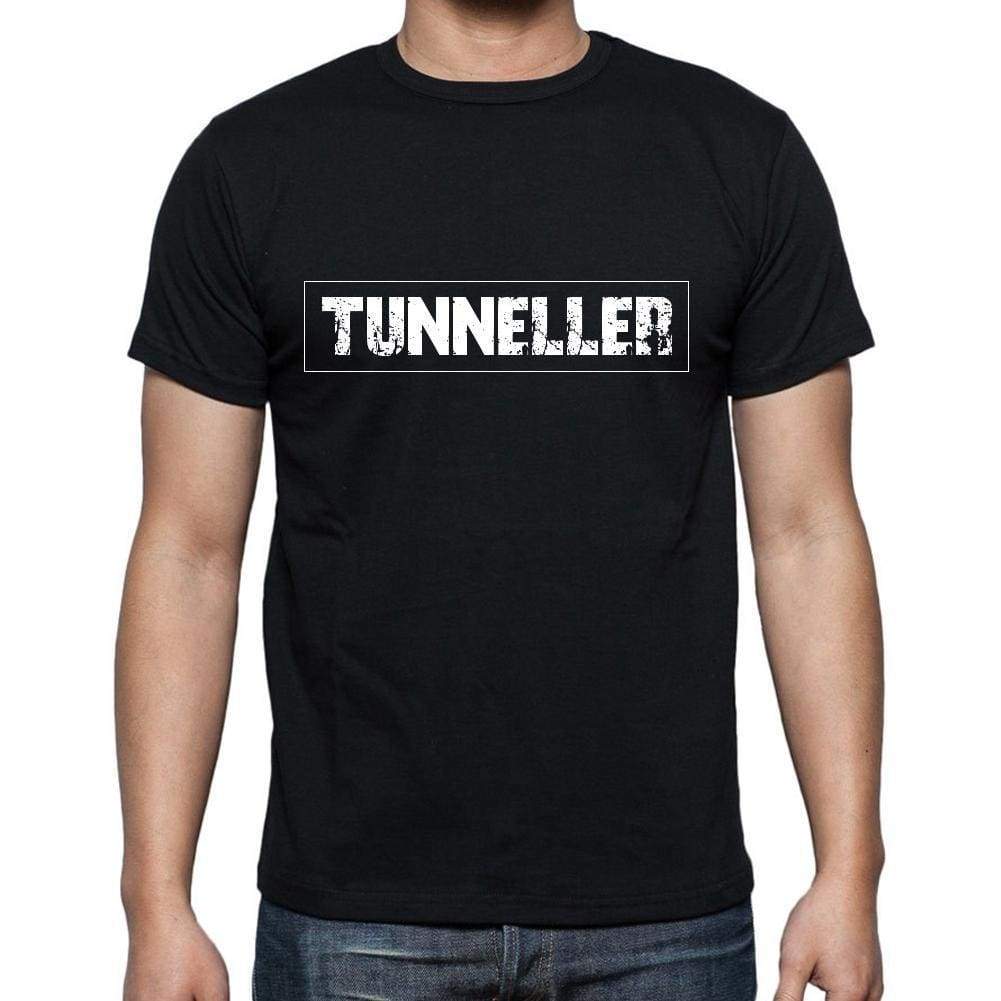 Tunneller T Shirt Mens T-Shirt Occupation S Size Black Cotton - T-Shirt