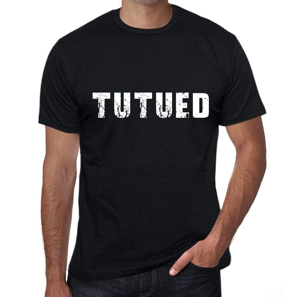 Tutued Mens Vintage T Shirt Black Birthday Gift 00554 - Black / Xs - Casual