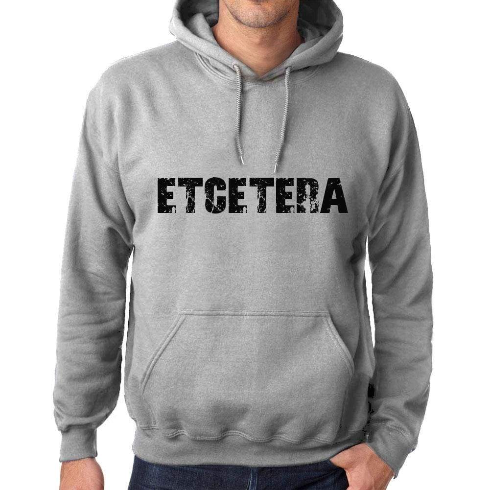 Unisex Printed Graphic Cotton Hoodie Popular Words Etcetera Grey Marl - Grey Marl / Xs / Cotton - Hoodies