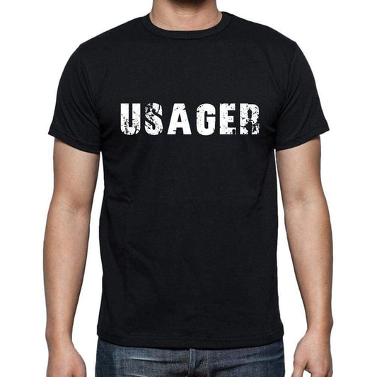 Usager French Dictionary Mens Short Sleeve Round Neck T-Shirt 00009 - Casual