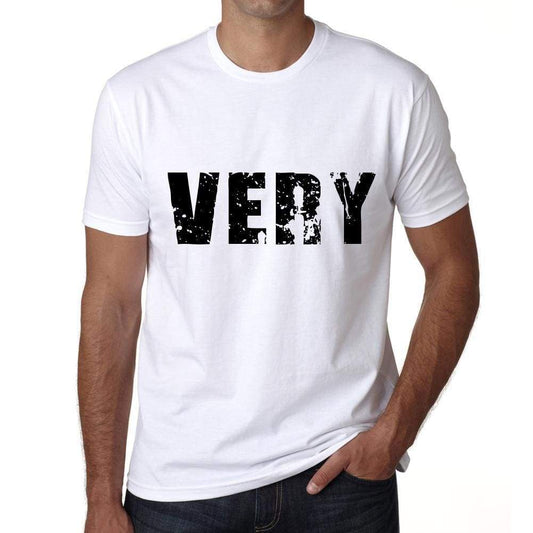 Very Mens T Shirt White Birthday Gift 00552 - White / Xs - Casual