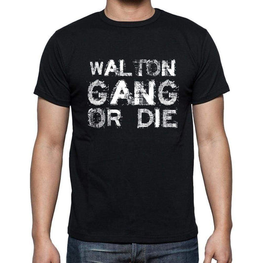 Walton Family Gang Tshirt Mens Tshirt Black Tshirt Gift T-Shirt 00033 - Black / S - Casual