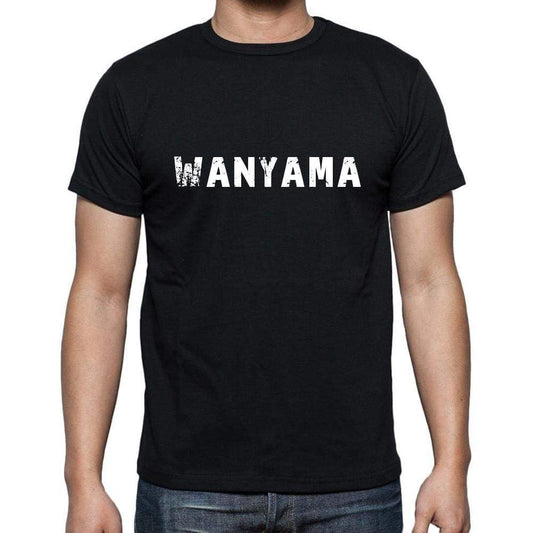 Wanyama T-Shirt T Shirt Mens Black Gift 00114 - T-Shirt