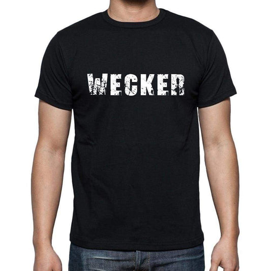 Wecker Mens Short Sleeve Round Neck T-Shirt - Casual