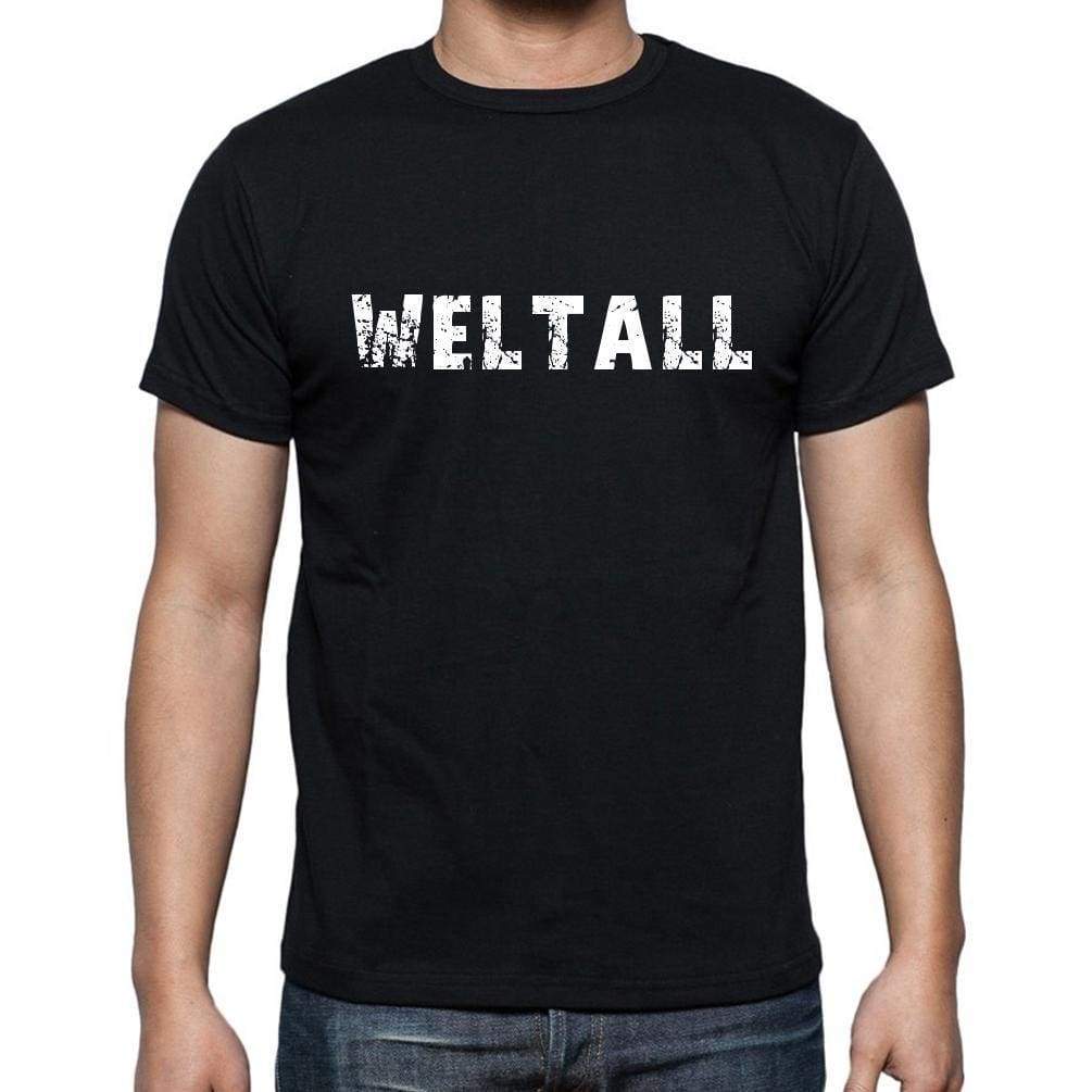Weltall Mens Short Sleeve Round Neck T-Shirt - Casual