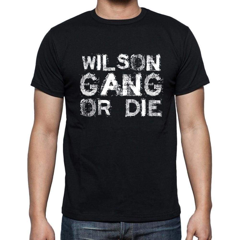 Wilson Family Gang Tshirt Mens Tshirt Black Tshirt Gift T-Shirt 00033 - Black / S - Casual