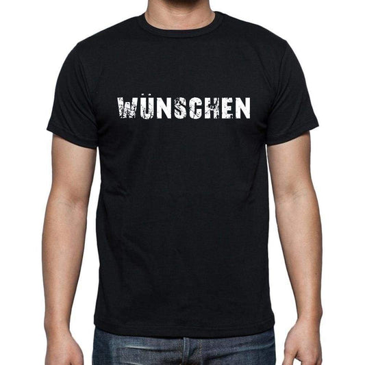 Wnschen Mens Short Sleeve Round Neck T-Shirt - Casual