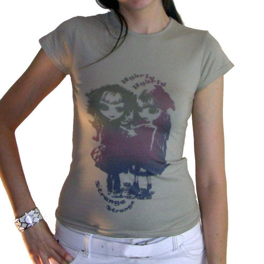 Womens T-Shirt One In The City Girls Multico