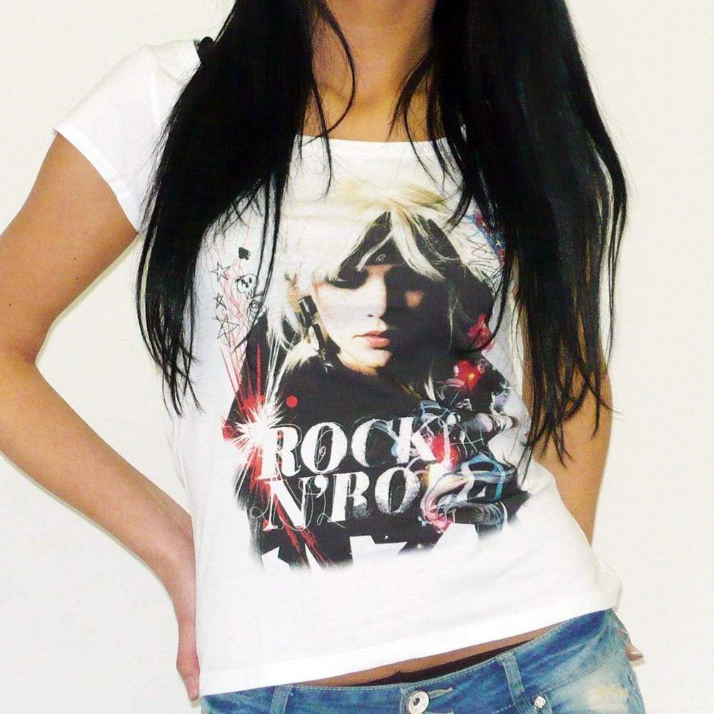 Womens T-Shirt One In The City Rock Short-Sleeve Top