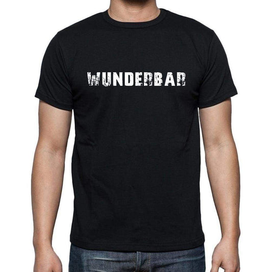 Wunderbar Mens Short Sleeve Round Neck T-Shirt - Casual
